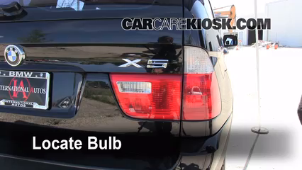 2006 BMW X5 4.4i 4.4L V8 Lights Turn Signal - Rear (replace bulb)